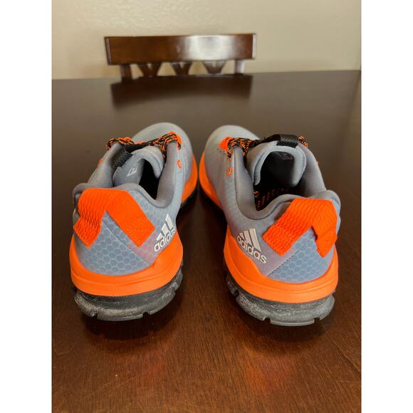 Adidas Men's Vigor TR 6 Trail Running Shoes Grey/Orange ~ Size 10 - Picture 7 of 11